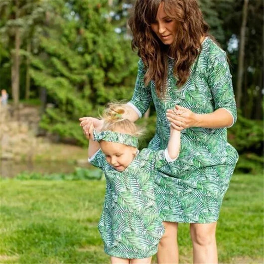 Conjunto de Faldas Estampadas para Mamá e Hija - Image 3