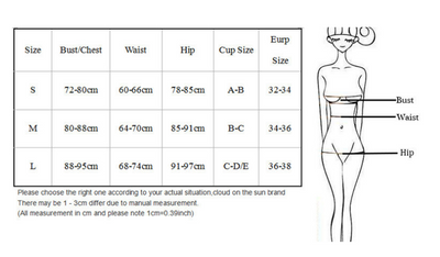 Bikini Hombro Descubierto Cintura Baja - Traje de Baño Sexy para Mujer - Image 12