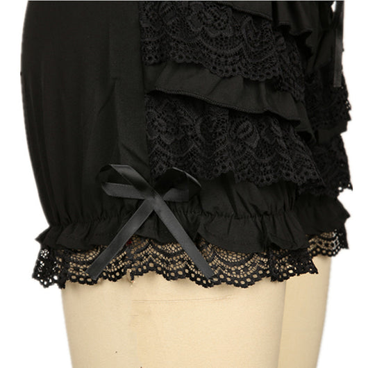 Shorts de Cintura Alta con Encaje Sexy - Image 10
