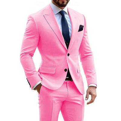 Traje Slim Fit Dos Piezas Gris para Negocios y Reuniones Profesionales - Image 8