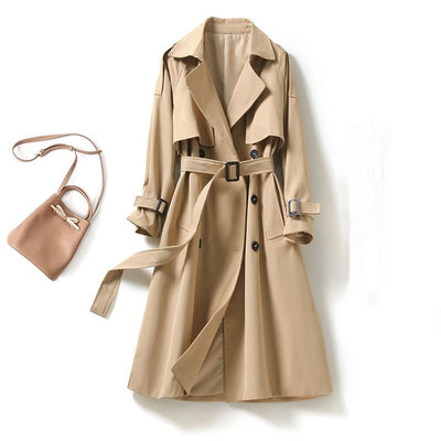 Abrigo Tipo Trench Coat de Largo Medio para Mujer - Image 10