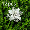 Blanco 12 Piezas 10 Cm