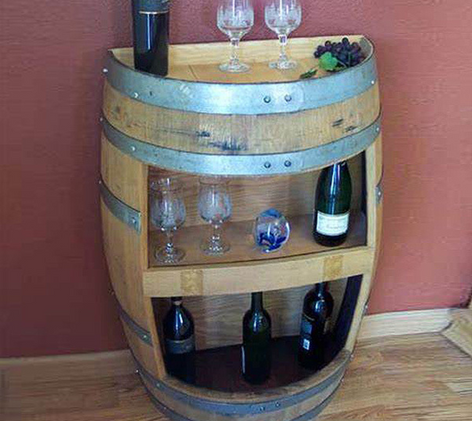 Vitrina Decorativa de Roble para Vinos y Licores - Image 10