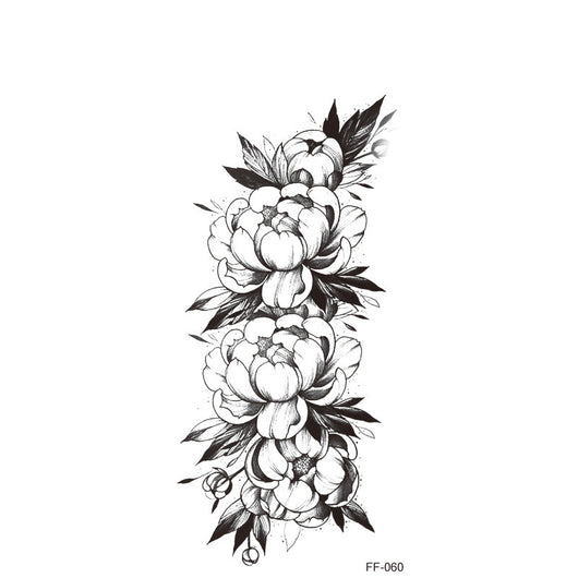 Tatuajes Temporales Floral Impermeables - Diseños Delicados y Duraderos - Image 7