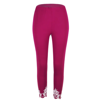 Pantalones Capri Ajustados con Estampado Reductor - Image 11