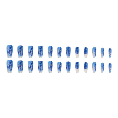 Uñas Postizas Doradas con Textura de Grano - Pack de 24 Piezas Premium - Image 8