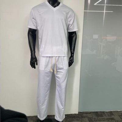 Conjunto de Pantalón y Sudadera V-neck con Cordón Ajustable - Image 14