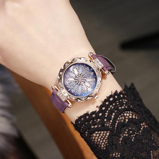 Reloj de Moda Coreana para Mujer con Movimiento de Cuarzo - Image 4