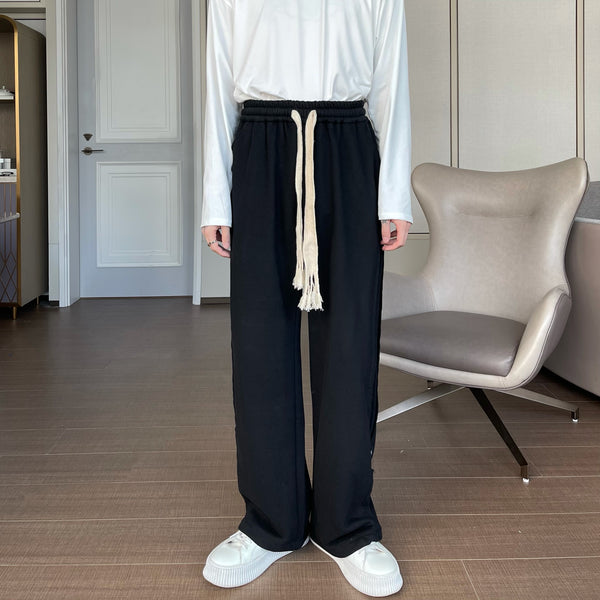 Pantalones Casuales Coreanos Otoño Invierno - Tendencia Versátil