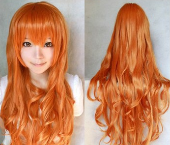 Peluca Rizada de Seda Térmica 80cm - Cabello Largo y Voluminoso - Image 13