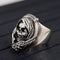 Anillo Calavera Vintage en Plata 925 para Hombre