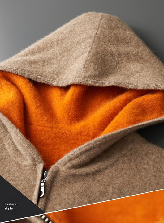 Chaqueta Tejida para Hombre con Bloques de Color - Image 16