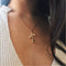 Collar Colgante de Oro Rosado