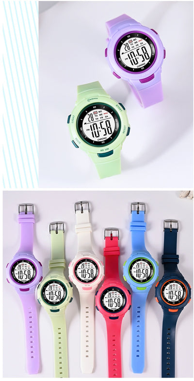 Reloj Electrónico Estudiantil con Correa Luminosa Impermeable y Hebilla de Moda - Image 23