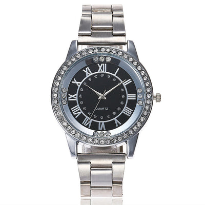 Reloj de Lujo para Mujer Vansvar Rose Gold con Cristales Brillantes - Image 8