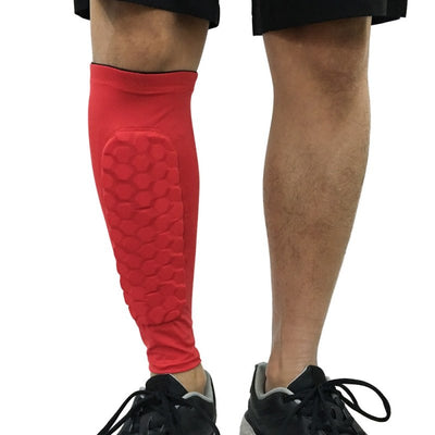 Protectores de Espinilla Deportivos con Mangas Compresivas para Fútbol y Baloncesto - Image 9