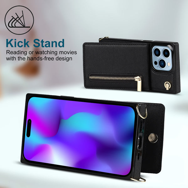 Funda Crossbody para Teléfono con Correa de Cuerda
