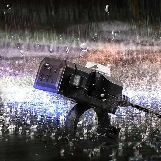 Cargador Dual USB 12V Impermeable para Manillar de Motocicleta - Image 5