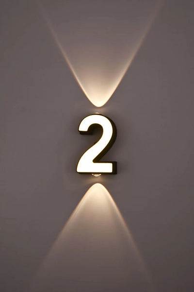 Lámpara de Pared LED Nórdica Minimalista con Display Digital - Image 12