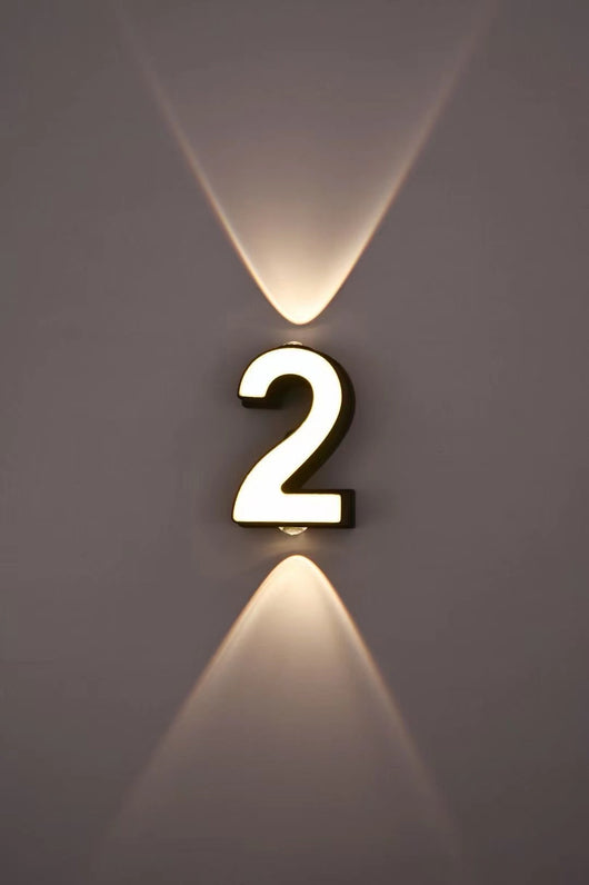 Lámpara de Pared LED Nórdica Minimalista con Display Digital - Image 12