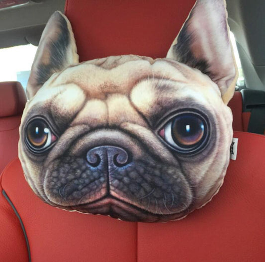 Almohada Reposacabezas para Auto - Diseño Gatos - Image 2