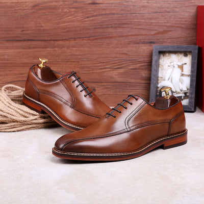 Zapatos de Cuero Retro para Hombre - Estilo Clásico Trendy - Image 2