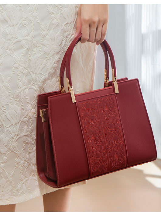 Bolso Rojo de Lujo para Mujer Sofisticada - Image 15