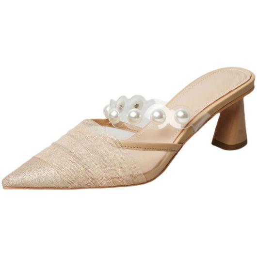 Sandalias y Pantuflas Transpirables de Malla Perlada - Image 16