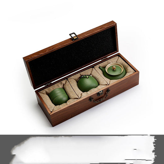 Juego de Té Kung Fu en Cerámica - Regalo Ejecutivo y Souvenir Premium - Image 6