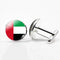 National Flags of The World Series Time Gem Cufflinks Jewelry 3style