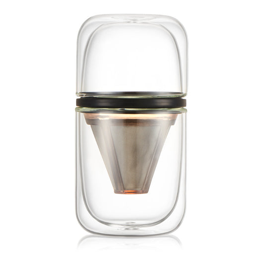 Taza de Viaje de Vidrio con Filtro Colgante para Café Artesanal - Image 17