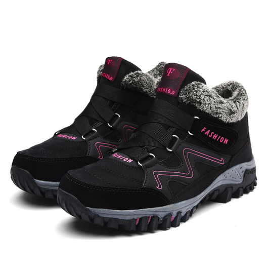 Zapatos de Algodón para Mujer con Forro de Terciopelo Cálido para la Nieve - Image 28