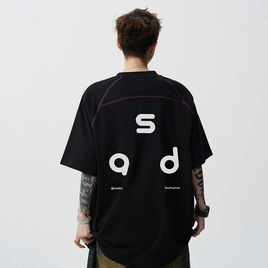 Playera de Algodón con Estampado de Letras - Image 7