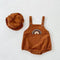 Mono Tipo Sling con Bolsa para Bebé Niño y Niña - Diseño Arcoíris en Pana