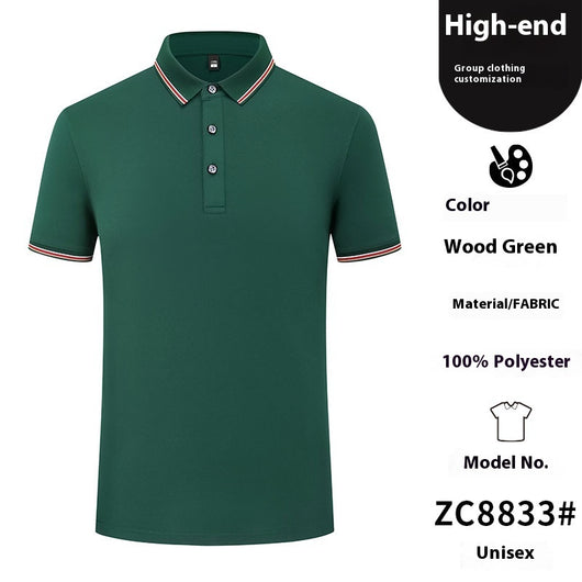 Playera Polo Cuello Clásico de Color Sólido - Image 14
