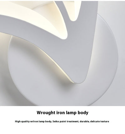 Lámpara de Pared Minimalista de Hierro para Dormitorio y Escaleras - Image 19
