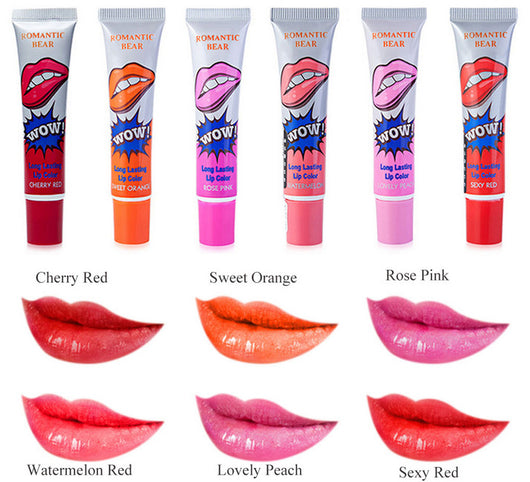 Labial Líquido Peel Off 6 Colores - Resistente al Agua, Larga Duración y Humectante - Image 5