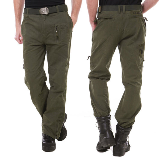 Pantalones Cargo Tácticos Militares con Peto Ajustable - Image 5