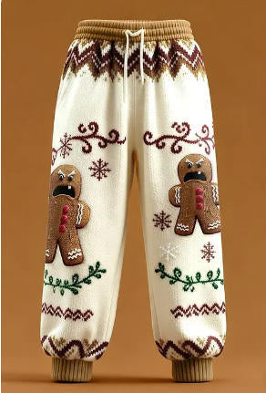 Pantalones de Chándal Casuales con Estampado y Cordón Ajustable para Hombre - Image 22