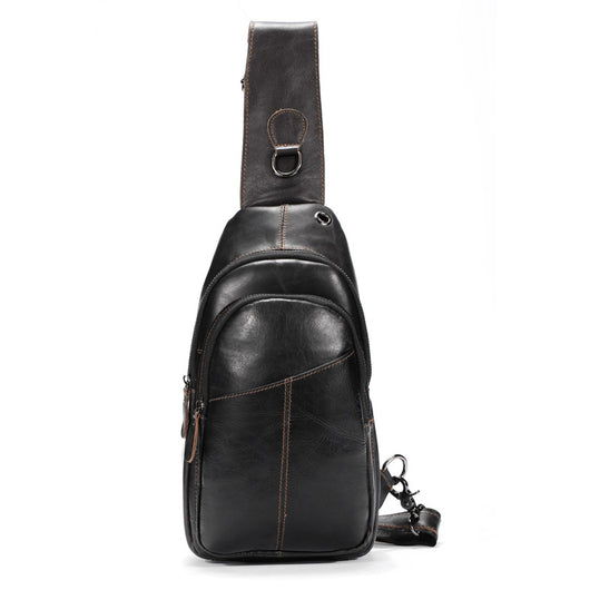 Bolsa Crossbody de Cuero para Hombre - Estilo Casual - Image 11