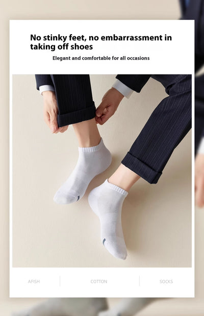 Calcetines Cortos Deportivos Transpirables para Hombre - Verano - Image 12