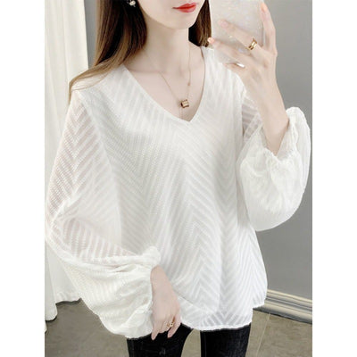 Blusa Chifón Premium Efecto Reductor y Cobertura Abdominal - Image 7