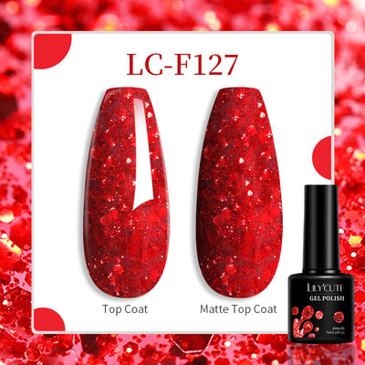 Set de 184 Colores de Esmalte Gel Profesional con Base y Top Coat Sin Lavado - Image 28