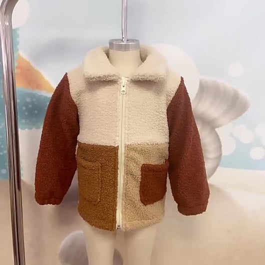 Chaqueta Polar Infantil con Cierre de Cremallera - Diseño Adorable - Image 4