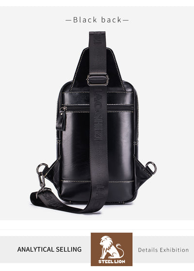 Bolsa Cruzada para Hombre - Mochila de Pecho con Bandolera - Image 14
