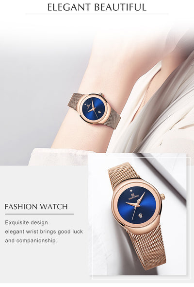 Reloj de Cuarzo con Malla Minimalista - Image 8