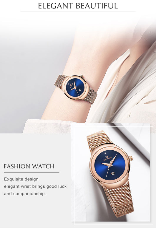Reloj de Cuarzo con Malla Minimalista - Image 8