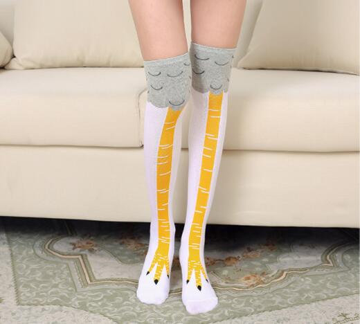 Calcetines Largos Over Knee para Mujer - Diseño Creativo Transpirable - Image 8