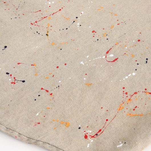 Camisa Denim Holgada con Efecto Tinta Splash - Image 16