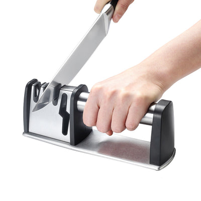 Afilador de Cuchillos 4 en 1 con 3 Etapas - Máquina de Afilado Profesional para Cocina - Image 8